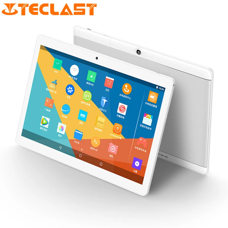 

10.1 inch Tablet PC Teclast X10 Quad-Core MTK6580 1GB ram 16GB Rom 1280*800 IPS Dual-cameras WCDMA GSM GPS WIFi Andorid 6.0