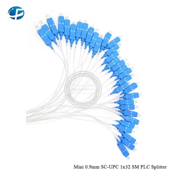 

Original High speed MINI 0.9mm SC-UPC 1x32 SM PLC Splitter FTTH Splitter 0.9mm mini PLC splitter 1*32 FBT Optical splitter