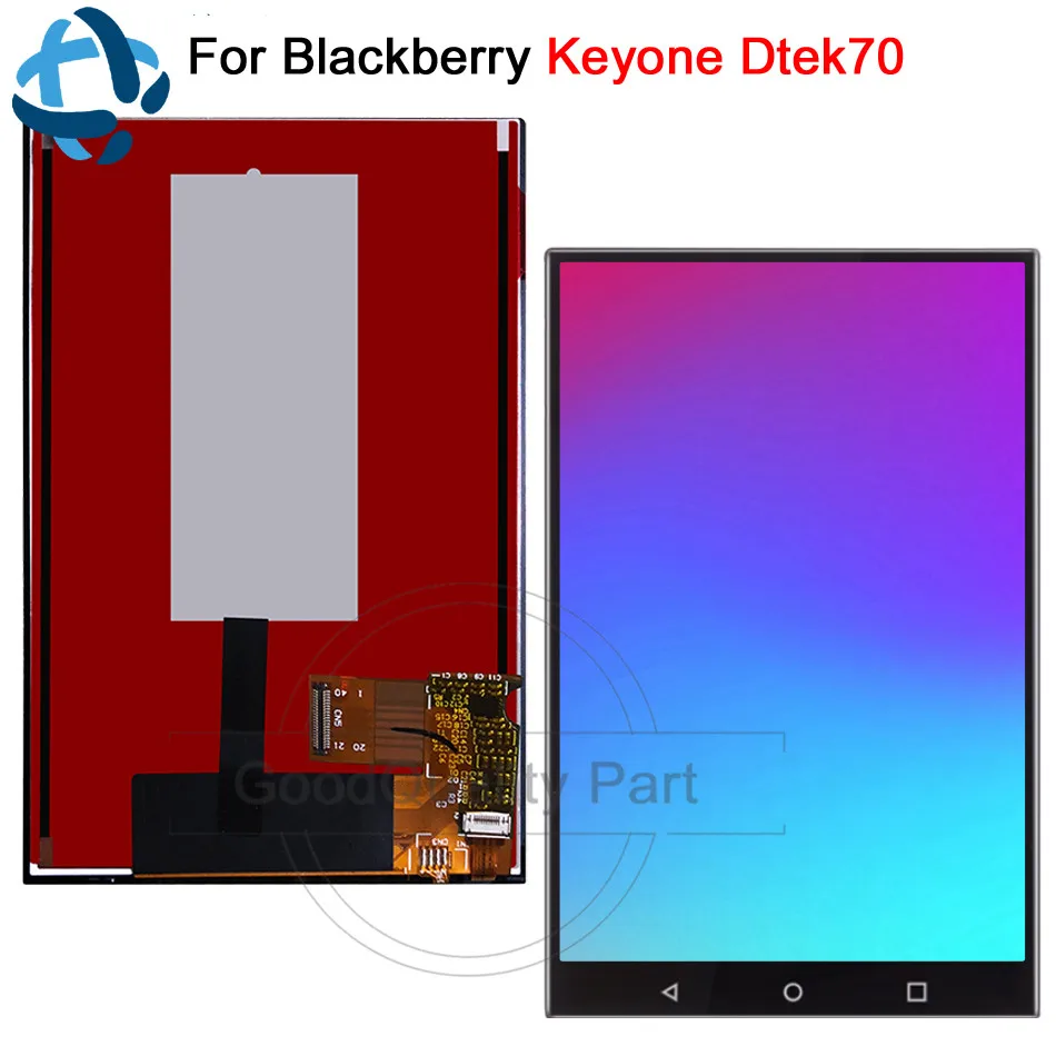

4.5" For BlackBerry DTEK70 LCD Display Touch Screen Digitizer Assembly For BlackBerry DTEK70 KEYone LCD Screen Replacement