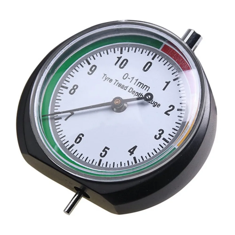 Universal 1 Pcs Tire Tread Depth Gauge Tire Gauge Meter Measurer Tread