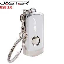 JASTER USB флеш-накопитель из нержавеющей стали USB 3,0 портативный флеш-накопитель с цепочкой для ключей 64 ГБ 32 ГБ 16 ГБ 8 ГБ 4 ГБ 128 Гб карта памяти