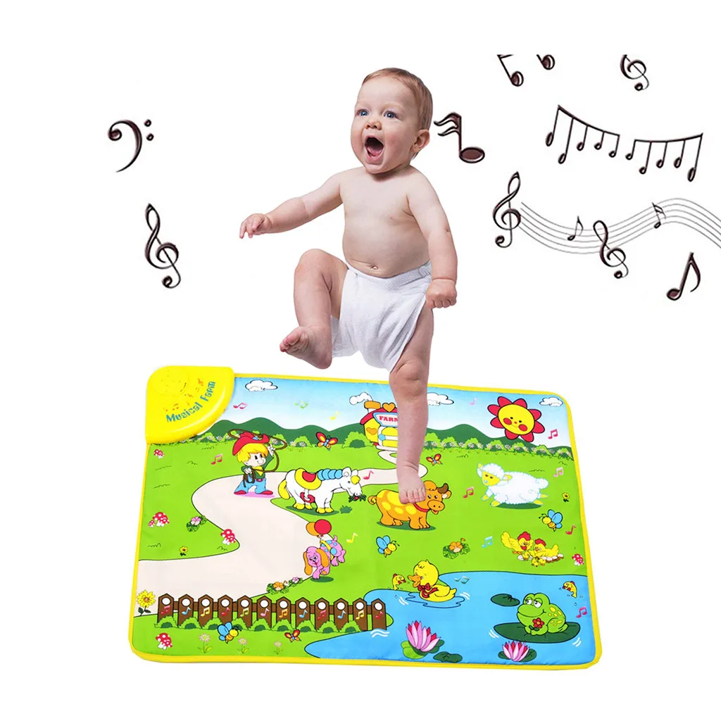 Musical toys Cartoon Happy Farm Music Carpet Musical Mat Carpet Baby Animal Educational Toy toddler toys educational D300111 Musical toys Cartoon Happy Farm Music Carpet Musical Mat Carpet Baby Animal Educational Toy toddler toys educational D300111