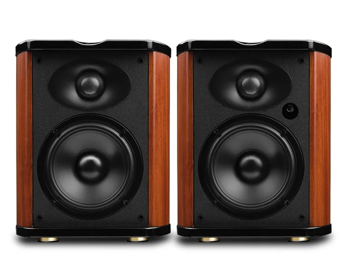 M200D 2,0 канальный Bluetooth WiFi HiFi мультимедийные колонки книжные полки XLR/LAN/Bluetooth/WiFi Пульт дистанционного управления 5,2" midbass