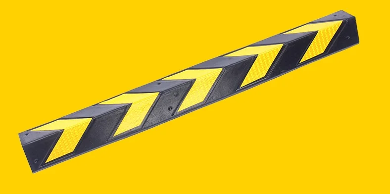 

reflective rubber corner bar, corner fender, Protector at right angle, Parking garage contour marker,tire repair tool