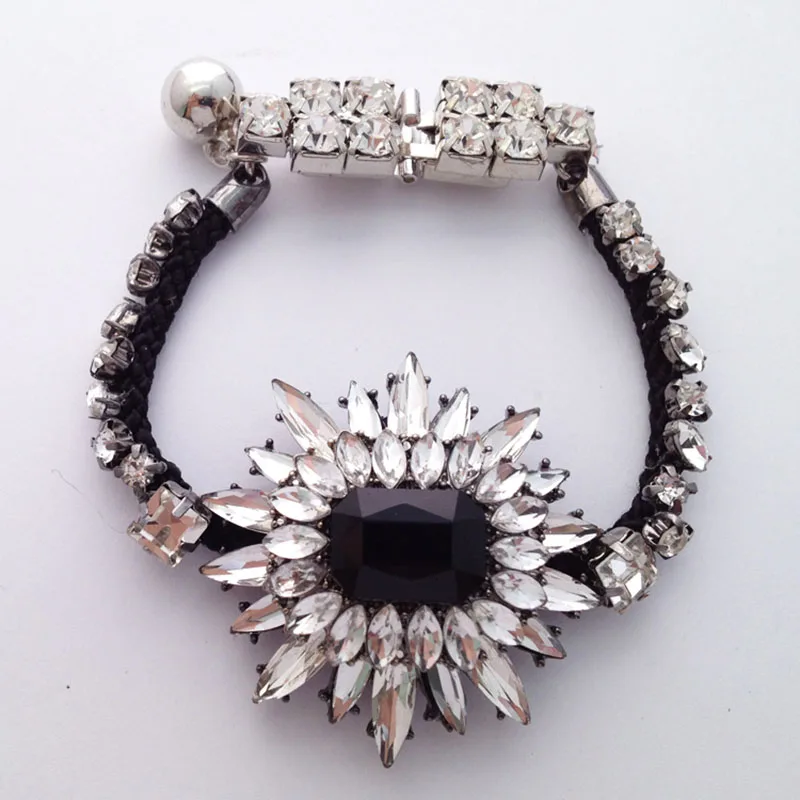 

New arrived shourouk style brand Fashion high quality crystal shourouk bracelets & bangles for women jewelry wholesale price