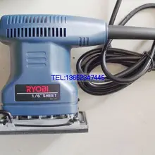 RYOBI электроинструменты Электрические шлифовальные Машины Полировальные S-550 пальмовые орбитальные шлифовальные машины 70*100 мм квадратный Tectangle Pad