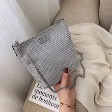 Bags For Women 2019 Luxury Brand Messenger Bags For Girls Sliver Chains Leather Shoulder Bag Diamonds Sac A Main Luxury Bag New Bags For Women 2019 Luxury Brand Messenger Bags For Girls Sliver Chains Leather Shoulder Bag Diamonds Sac A Main Luxury Bag New