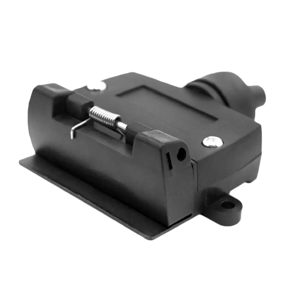 High Quality Trailer 7 pin Flat Light Connector Socket 12 ...