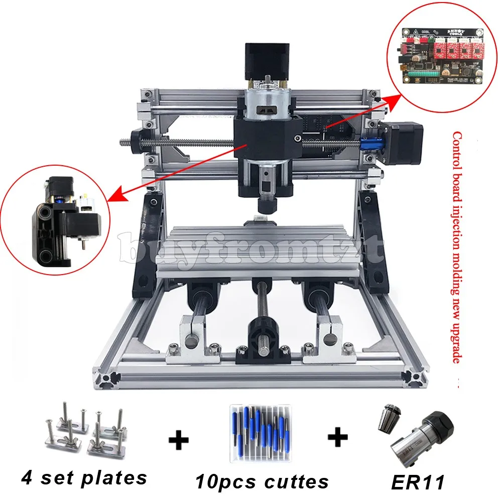 Maxgeek CNC1610 гравировальный станок GRBL с Управлением по дереву резьба фрезерование