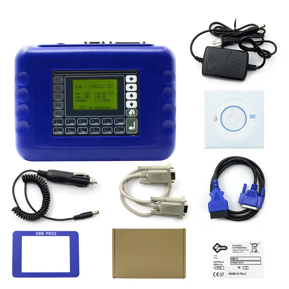 

Newest SBB Pro2 V48.99 Car Key Programmer Universal OBD2 Professional Programming Support New Cars to 2017 Replace SBB V46.02