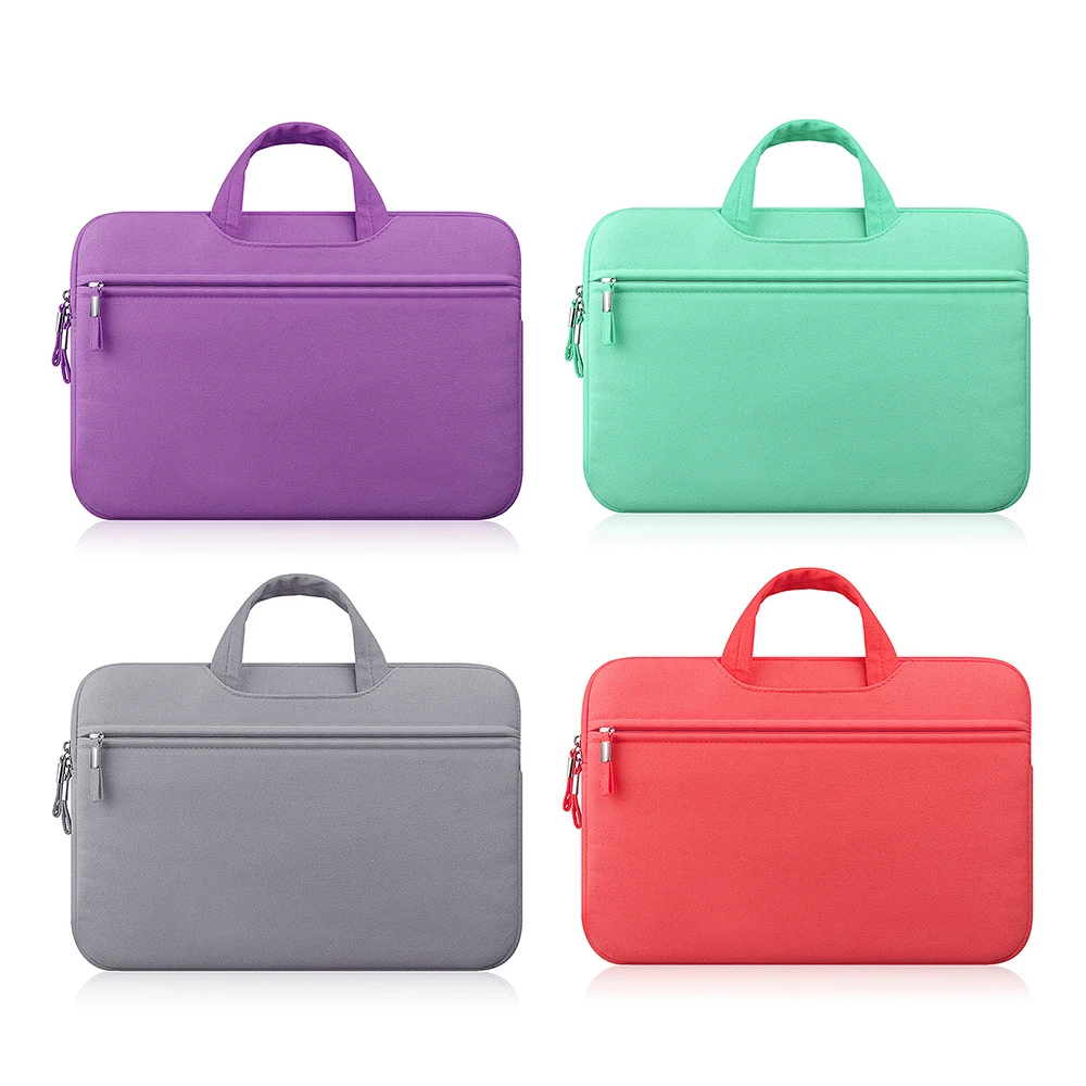 

Whole Sale 1PC Laptop Waterproof Bags Sleeve Notebook Case for Lenovo Macbook Air 11 12 13 14 15 15.6 Inch Cover Pro Zipper Bag