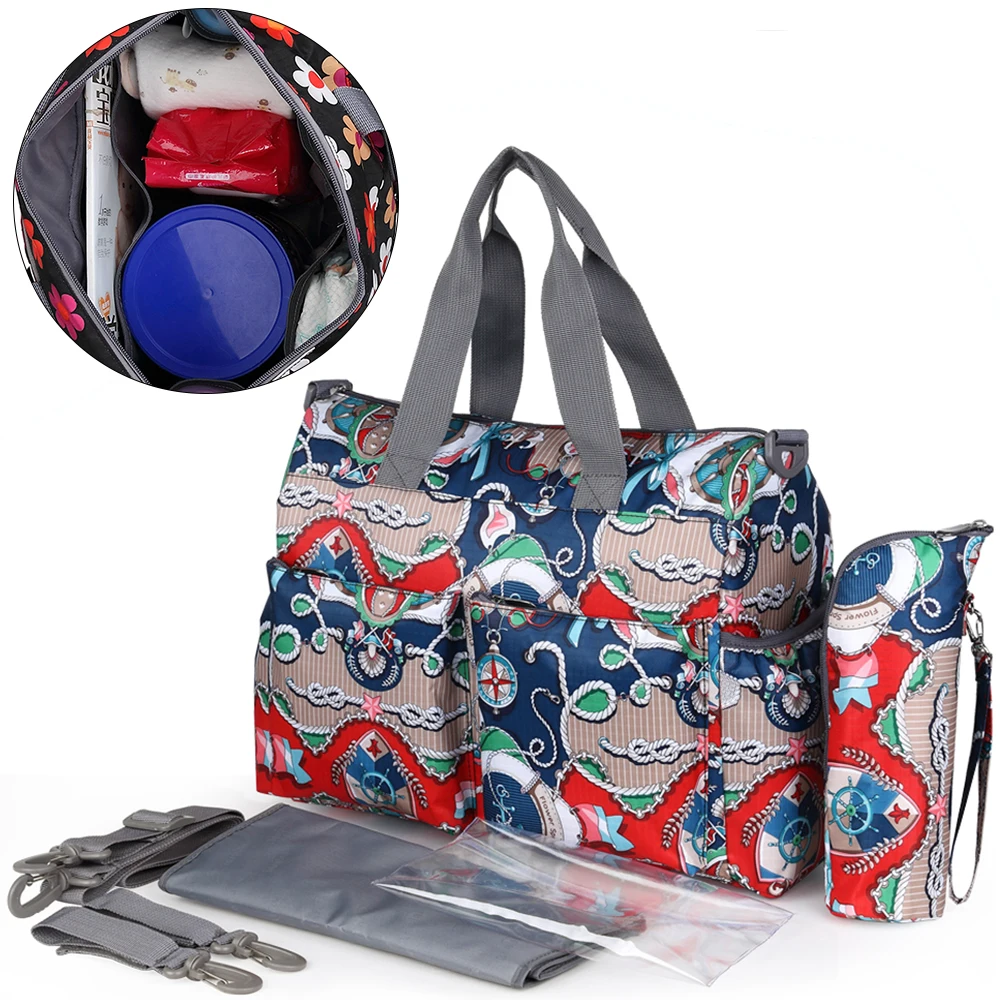 

One Set (Buy 1 Gets 3) Wholesale Mother Bags Baby Diaper Stroller Bags For Mom High Quality Bags Baby Stroller Bag