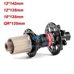 4in1 Новатек Mountain Bike диск концентратора сзади d772sb 142 мм 11 Скорость 24/28/32 отверстия Черный, красный, белый цвета