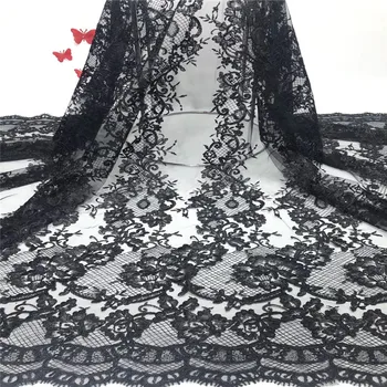 

Madison Nigerian Lace Fabric 2019 High Quality Lace For Party Weeding Dress Embroidered Tulle French African Lace Fabric