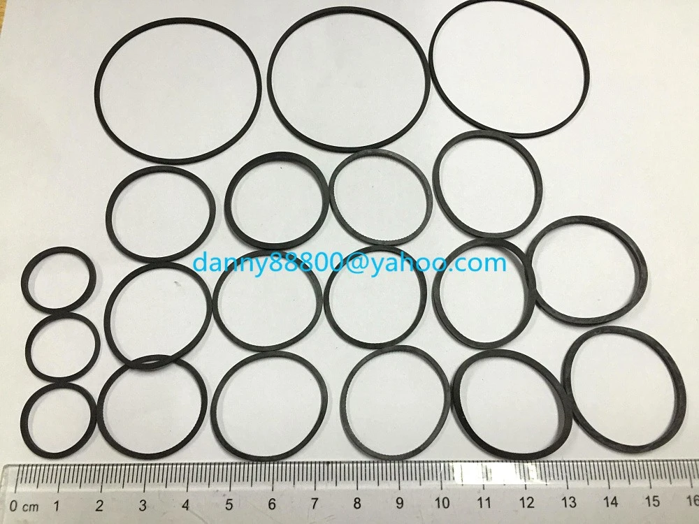 pcs Bag 1 Bag Dvd Cd Vcd Transmission Belt All Size Folded Lenth 2 5 5 5cm Thickness 1 2mm Rubber Belt Drive Strap Belted Cow Belts Belted Tunicbelt Type Aliexpress