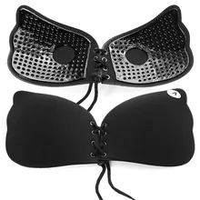 Модный Ангел Сексуальный Бюстгальтер бесшовный бюстгальтер без бретелек Женский должен силиконовый бюстгальтер пуш-ап бюстгальтер без косточек невидимый бюстгальтер Уход за лицом инструмент