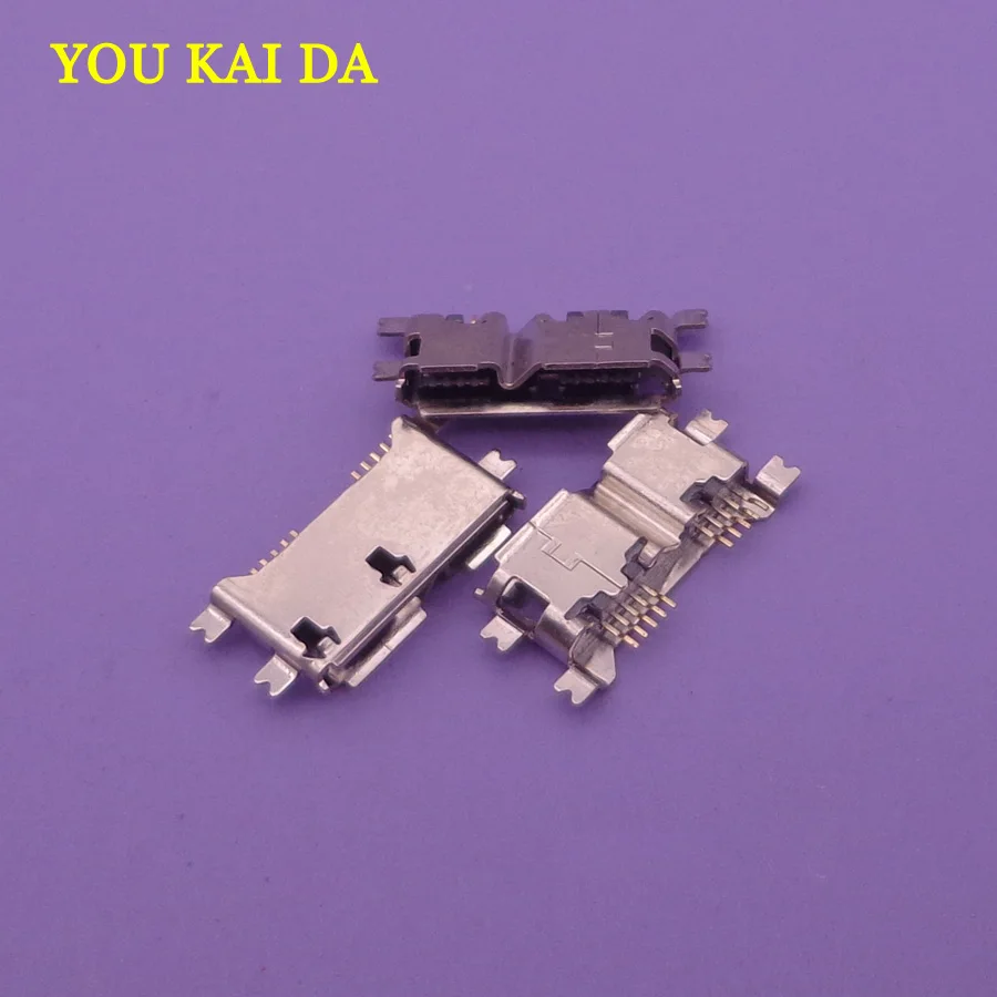 10 шт. 10pin Micro usb 3 0 разъем типа B для ремонта мобильных/планшетных ПК/MP3/MP4/MP5 SMD прямой