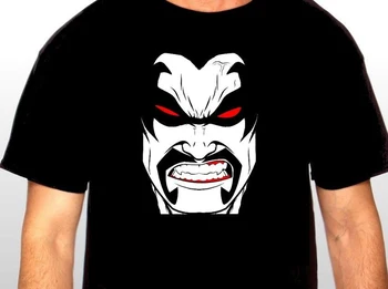 

2019 Newest Letter Print Creative Printed T-shirt LOBO *DC Comics vailable in plus T shirt men Great Discount Cotton Tee