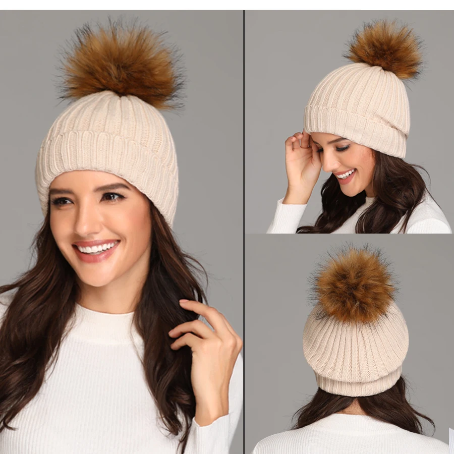 Girita-women-winter-knit-hat-Women's-girl 's-hats-fleece-lined-crochet-Skullies-Cap-Beanies-Pompon-Fur-Female-Warm-Caps (17)