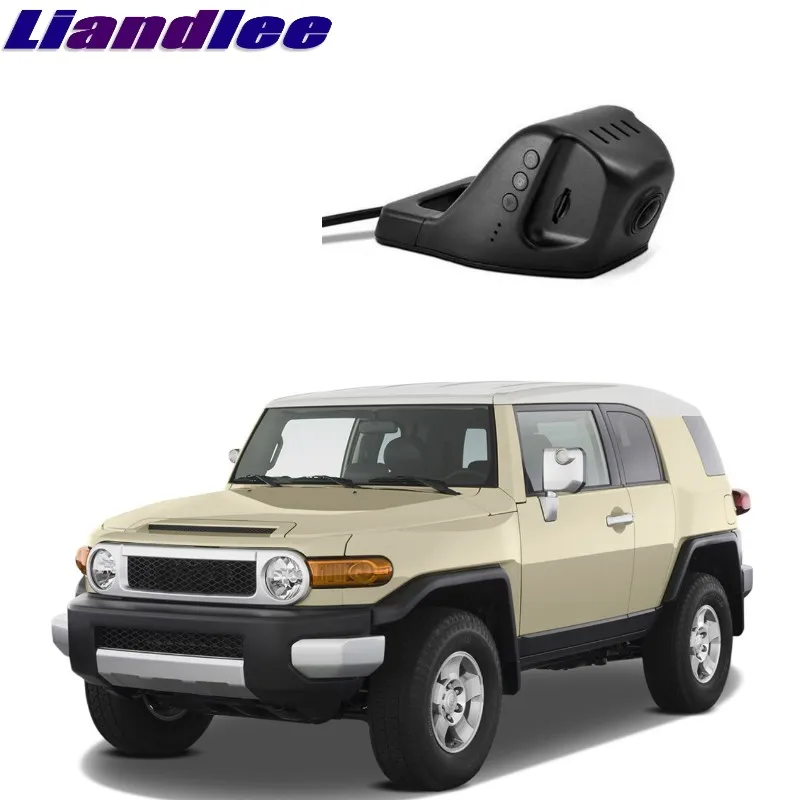 Liandlee для Toyota FJ Cruiser 2006~ автомобильный дорожный рекорд WiFi DVR видеорегистратор для вождения