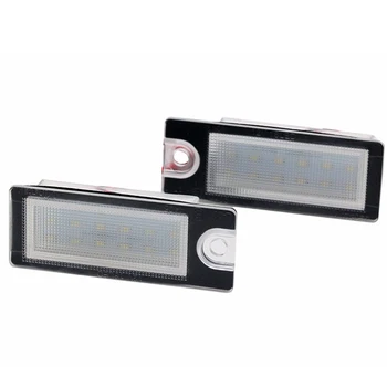 

2Pcs/Set HAUSNN LED License Plate Lights For Volvo S80 (1999-2006) V70 (2000-2007) XC70 (2001-2007) S60 (2001-2006) XC90 (2003-)