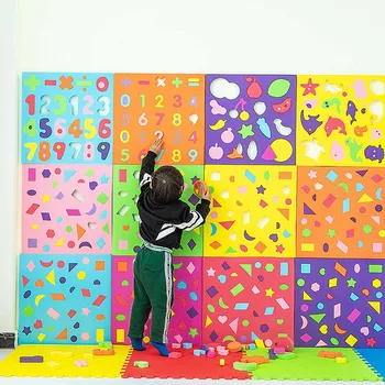 

Children's Toys Creative Puzzle Building Blocks Childhood Education Also Can Be Use As Mat Puzzle Play Mat /kids Rugs carpet mat