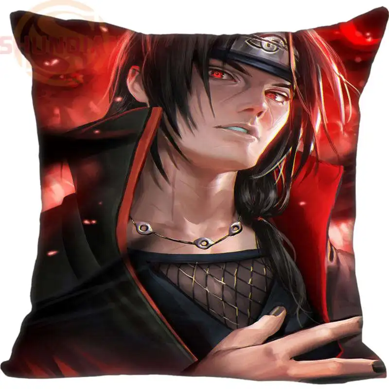 Uchiha Itachi#110 декоративная Свадебные наволочки индивидуальный подарок для наволочки 20x20,35X35 см с одной стороны - Цвет: Pillow Cover