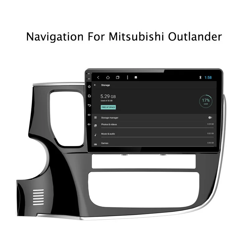 Best NAVITOPIA 10.1inch 2G RAM 32G ROM Android 8.1 Car DVD GPS Navigation for Mitsubishi Outlander 2013 2014 2015 2016 2017 2018 4