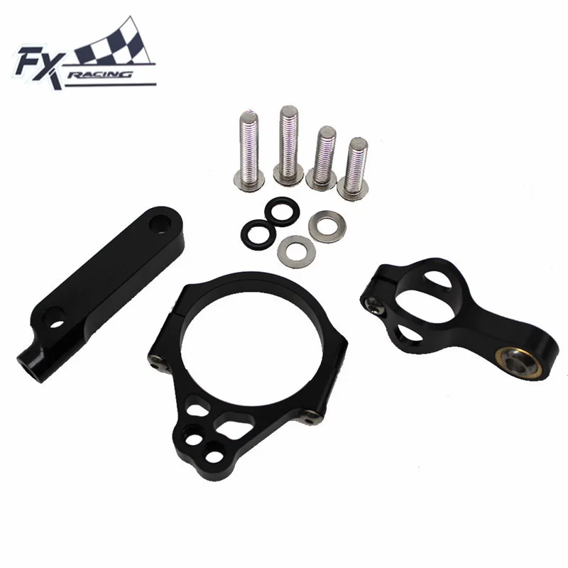 

CNC Aluminum Motorcycle Steering Stabilizer Damper Mounting Kit Bracket Support For Kawasaki VERSYS 1000 2012 - 2016 2013 2014