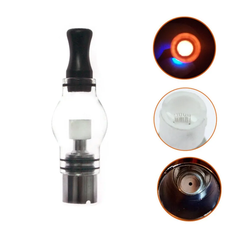 Transparent Glass Globe E Atomiser Dome Tanks 510 Thread Vape Vapor