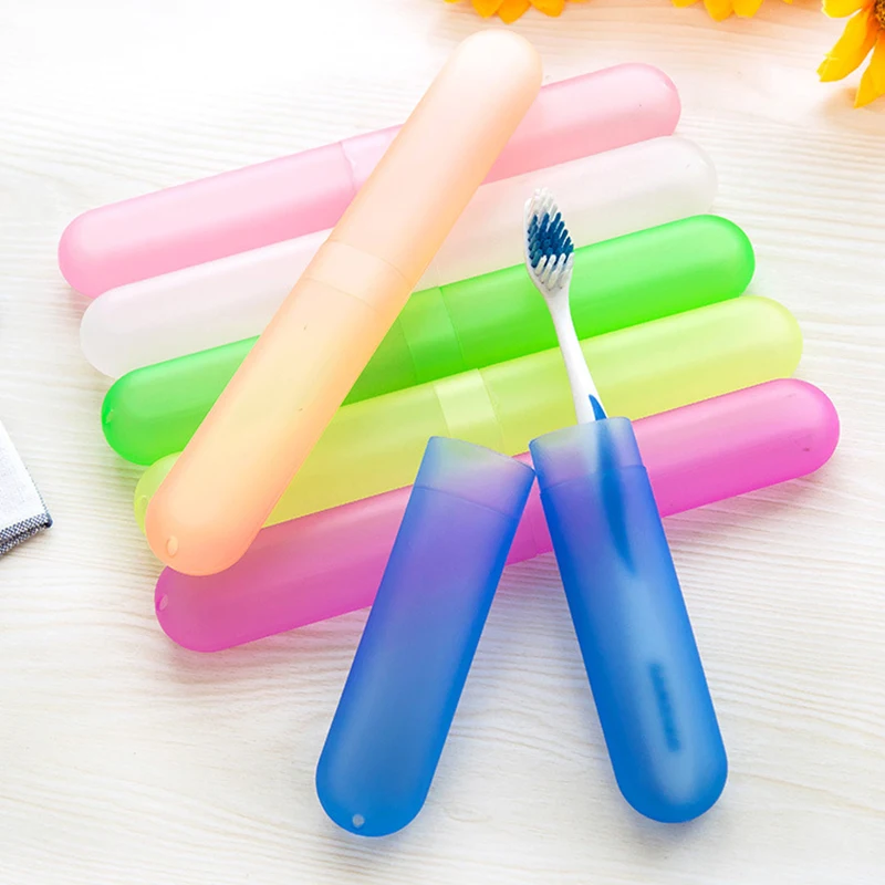 Buy 4pcs Portable Travel Toothbrush Box Trip