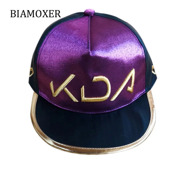 Головной убор для косплея Biamoxer KDA AKALI женская маска K/DA мужчин головной игры