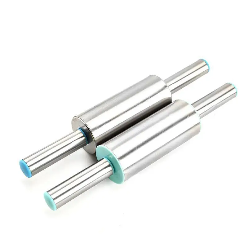 Non-Stick Stainless steel Handle Rolling Pin Pastry Dough Flour Roller Kitchen Baking Cooking Tools kitchen accessories Non-Stick Stainless steel Handle Rolling Pin Pastry Dough Flour Roller Kitchen Baking Cooking Tools kitchen accessories