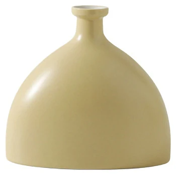 

Nordic Small Ceramic Vase Desktop Crafts Home Living Room Wine Cabinet Decor Dried Flower Arrangement Turkish Handmade Vase Gi