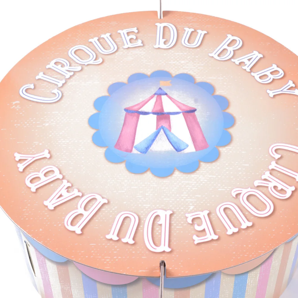 Пастельный винтажный цирк детский торт стенд палатка кекс стенд стол Центральный детский душ девочка первый карнавал декор для вечеринки в честь Дня Рождения