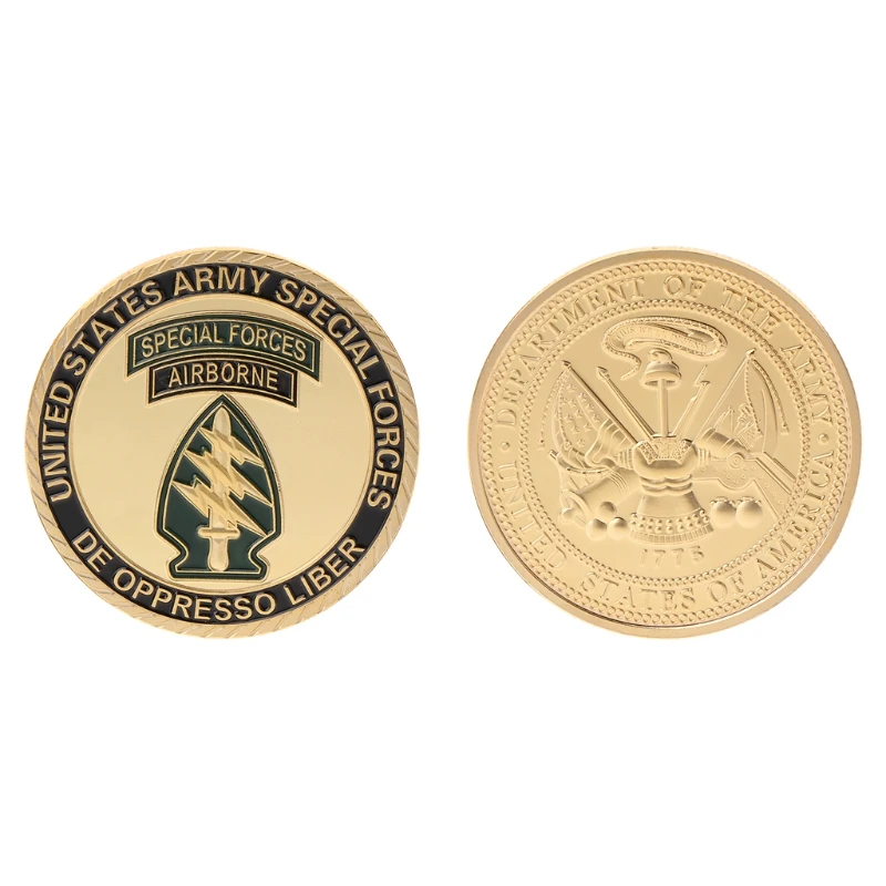 Памятная монета Спецназ США Америка армия коллекция искусство подарки сувенир