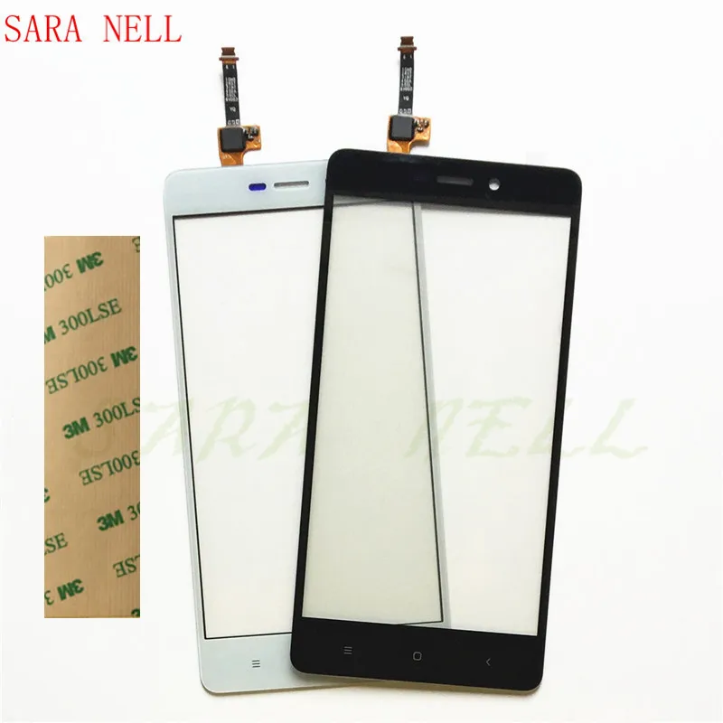 

SARA NELL Phone Touchscreen For Xiaomi Redmi 3 3s Touch Screen Digitizer Sensor Front Glass Lens Panel Sensor Touchpad+tape