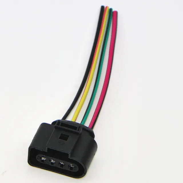 1Pcs Car Engine Ignition Coils Plug Pigtail Connector For Passat B5