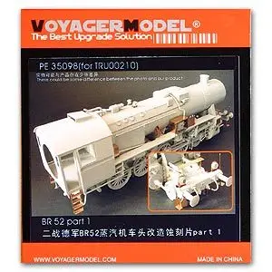 KNL HOBBY Voyager модель PE35098 Bavarian BR52 паровоз обновление база металлическое травление(1