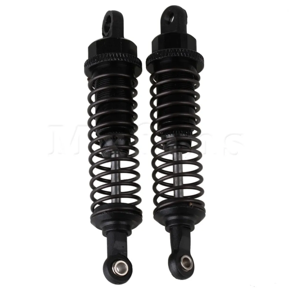 

Mxfans 70MM Black Upgrade Parts Aluminum Alloy 285004 Adjustable Shock Absorber for RC1:16 Model Car Pack of 2