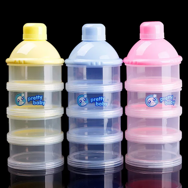 Solid Baby Food Bottle Milk Powder Box Portable Infant Solid Baby Food Bottle Milk Powder Box Portable Infant Storage Dispenser Container Travel