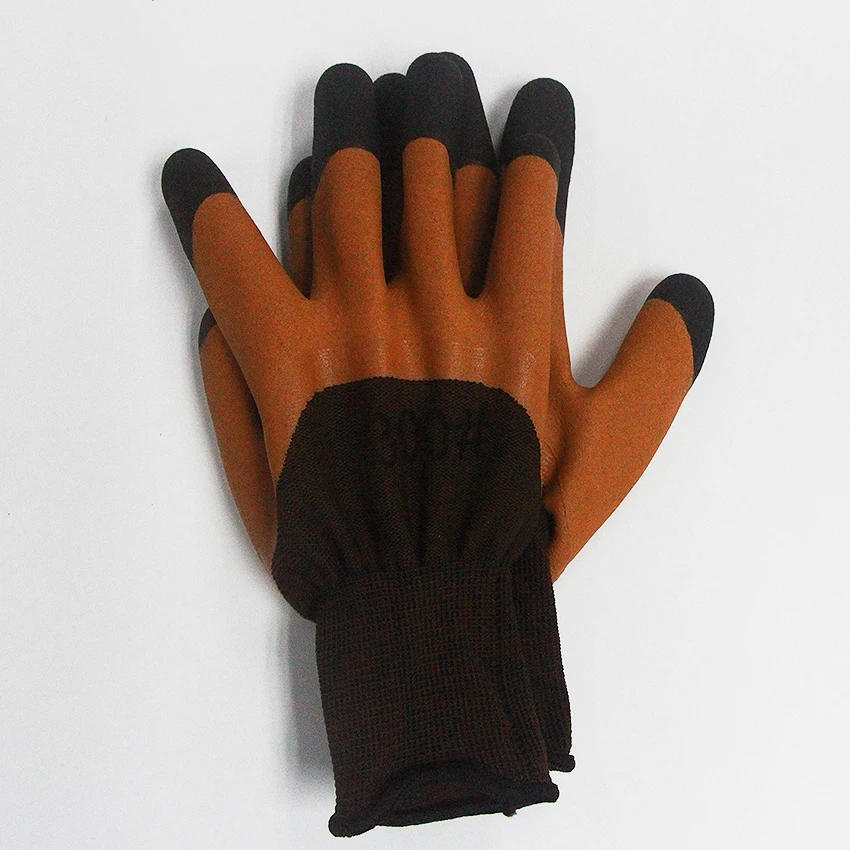 Smar 1 пара латексные перчатки из микротонкой пены Мути-цвета защитные рабочие перчатки мужские Мути-функции коричневые перчатки