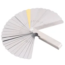 Calibre métrico da espessura do enchimento 0.04-0.88mm da diferença do calibre do feeler de 32 lâminas para a ferramenta do measurment