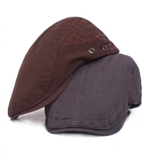 HT1571 весенне-летние хлопковые береты, новые модные мужские и женские береты, однотонные простые кепки на плоской подошве, повседневные шляпы Gastby Newsboy