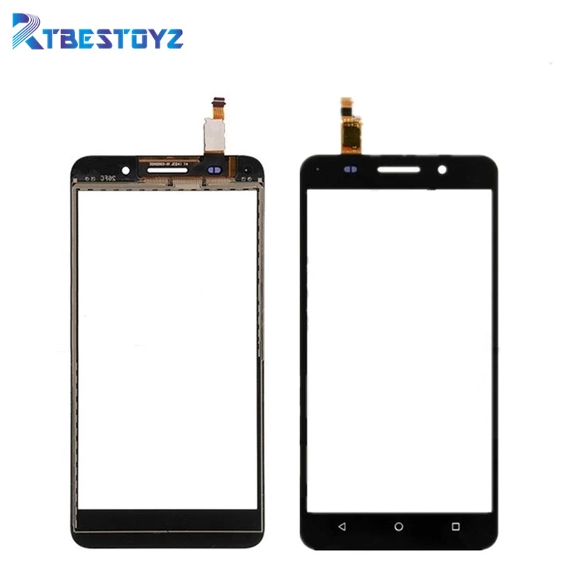 RTBESTOYZ 10 шт. черный/белый/золотой сенсорный экран дигитайзер для Huawei G Play G735-L03 G735
