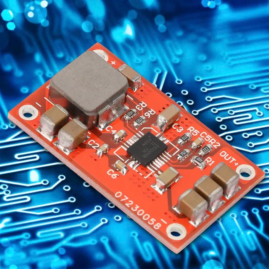 

Boost module TPS61088 Synchronous Rectifier High-Efficiency Boost Power Supply Module Battery Boost Module