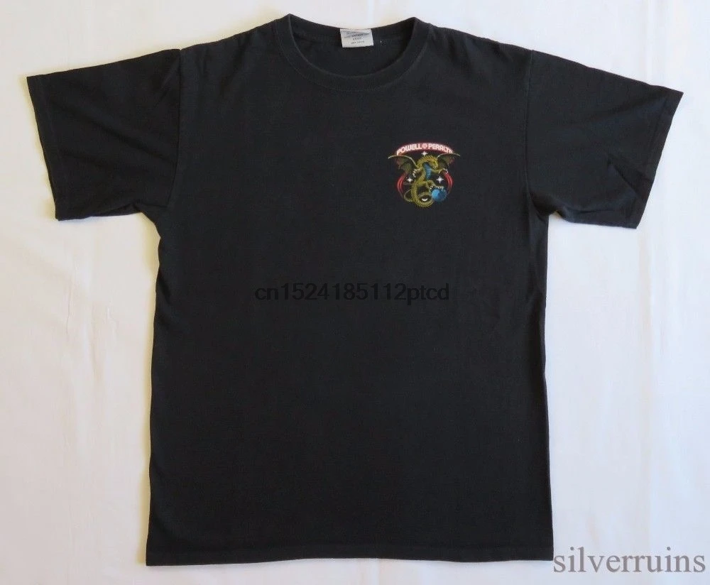 

POWELL PERALTA T Shirt Reissue Gildan Series SKATE BONES BRIGADE DRAGON Board