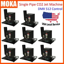 8 шт./лот специальные сценические спецэффекты CO2 ткацкий станок однотрубный этап крио CO2 пушки Jet Машина мини CO2 эффекты