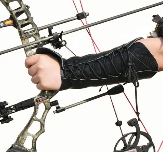 Archery Sporting Goods Archery Arm Guard Traditional Leather for