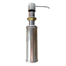 1 шт. раковина мыло диспенсер утилита портативная прочная эффективная бутылка лосьона из нержавеющей стали для ванной кухни дома отеля